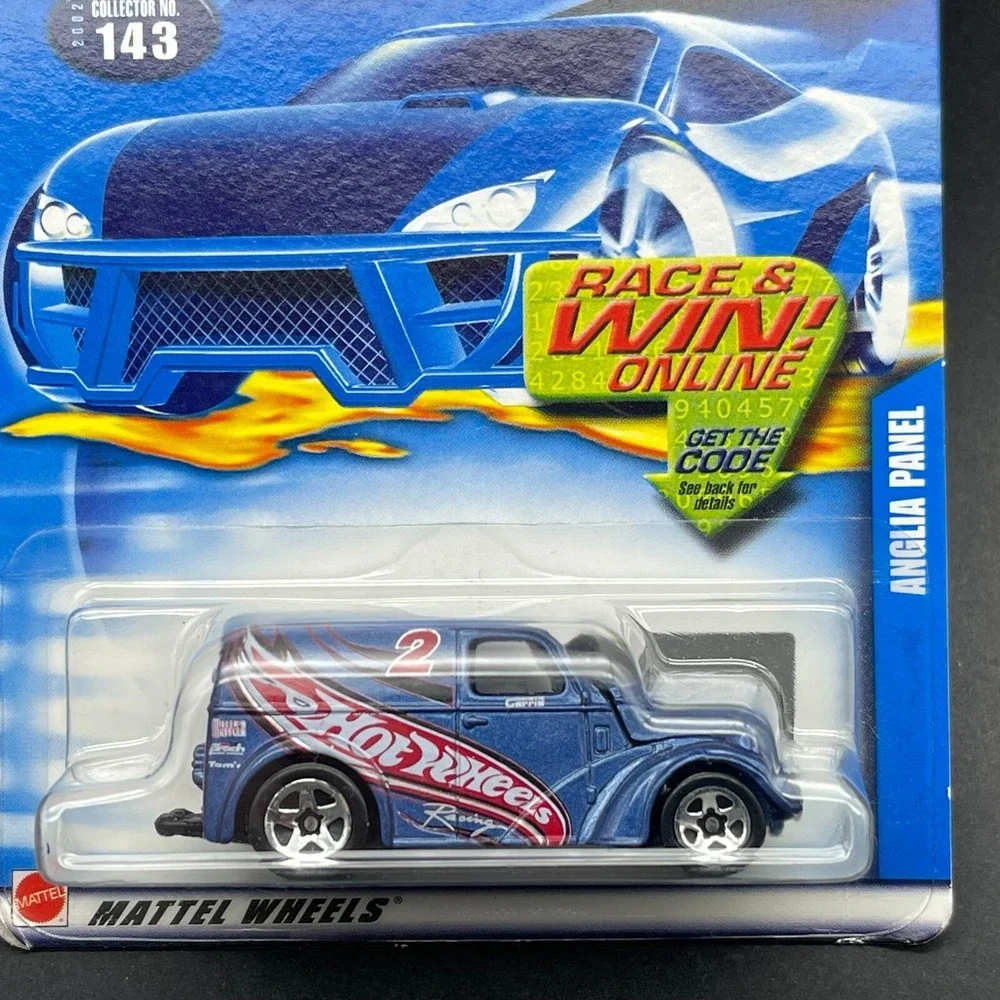 Hot Wheels 2002 Race Team Anglia Panel Delivery Vehicle‎ Diecast 1/64 Scale #143